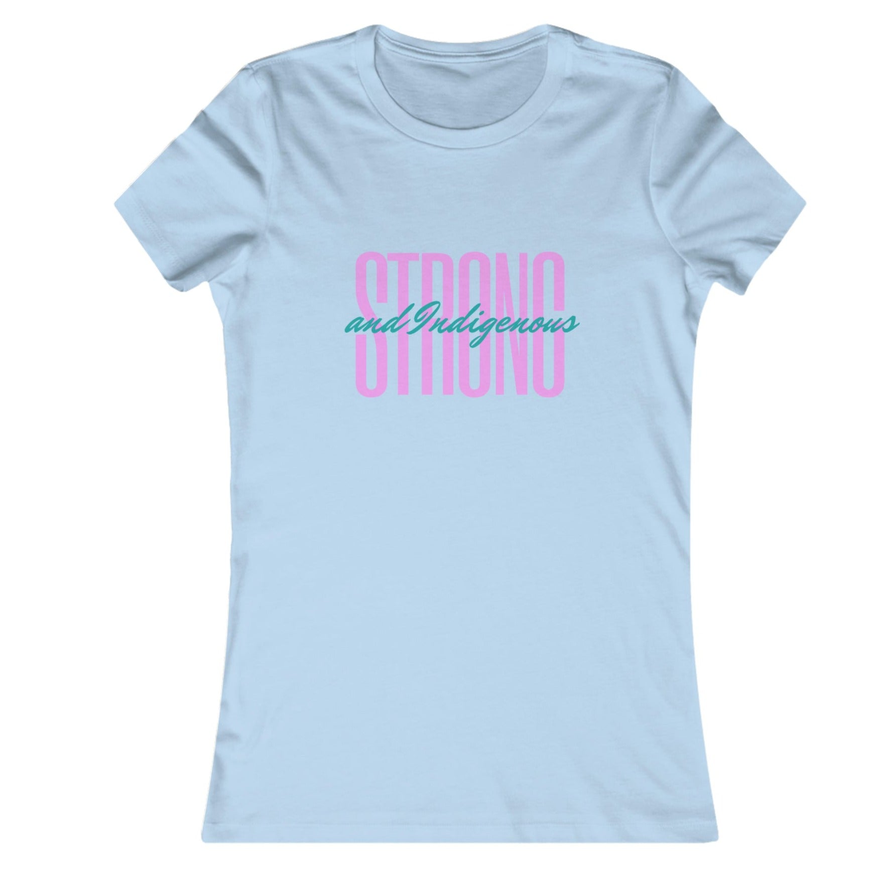 Strong Indigenous Women's Favorite Tee - Nikikw Designs