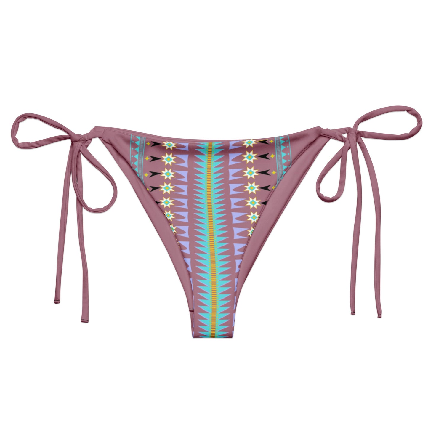 Tail Feather recycled string bikini bottom - Nikikw Designs