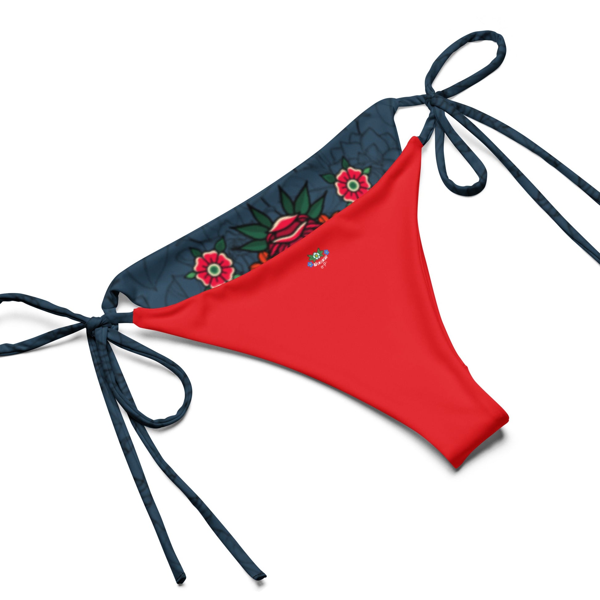 Tatty Land Back recycled string bikini - Nikikw Designs