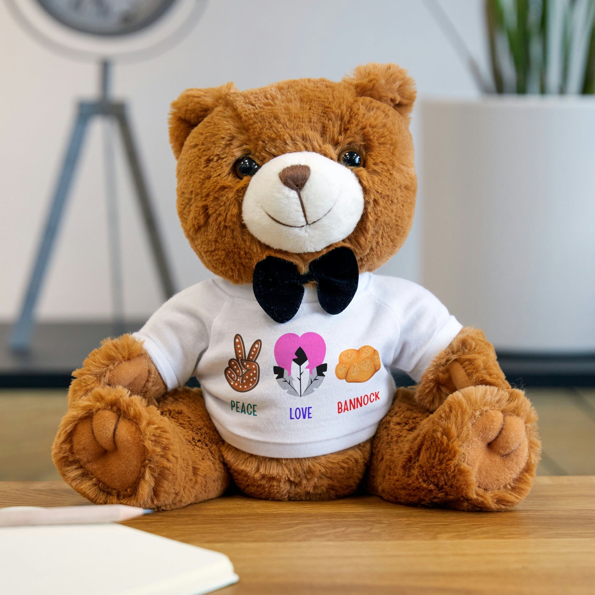 Teddy Bear with T-Shirt - Nikikw Designs