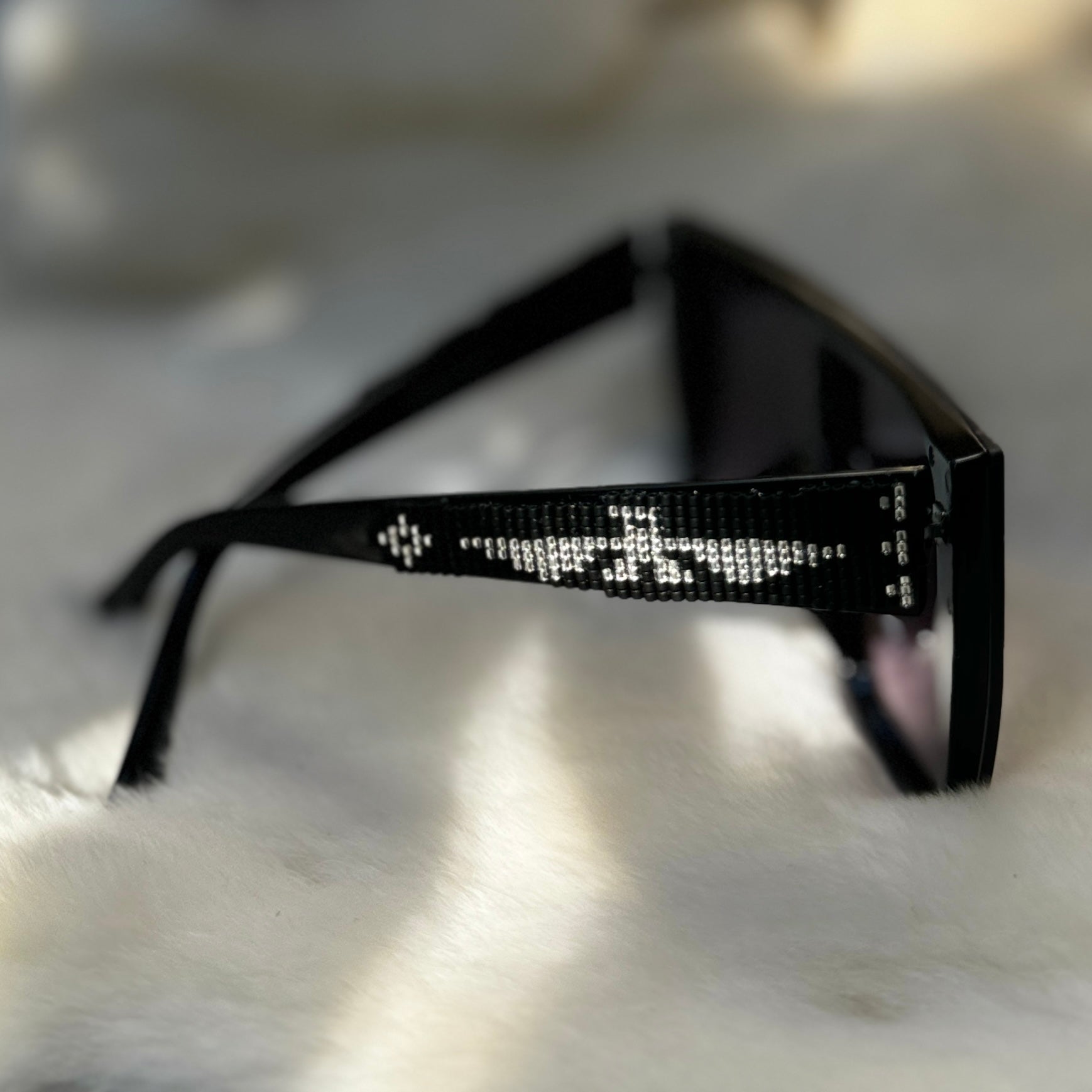 Thunderbird Beaded Sunglasses - Nikikw Designs