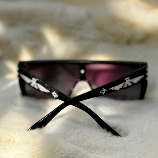 Thunderbird Beaded Sunglasses - Nikikw Designs