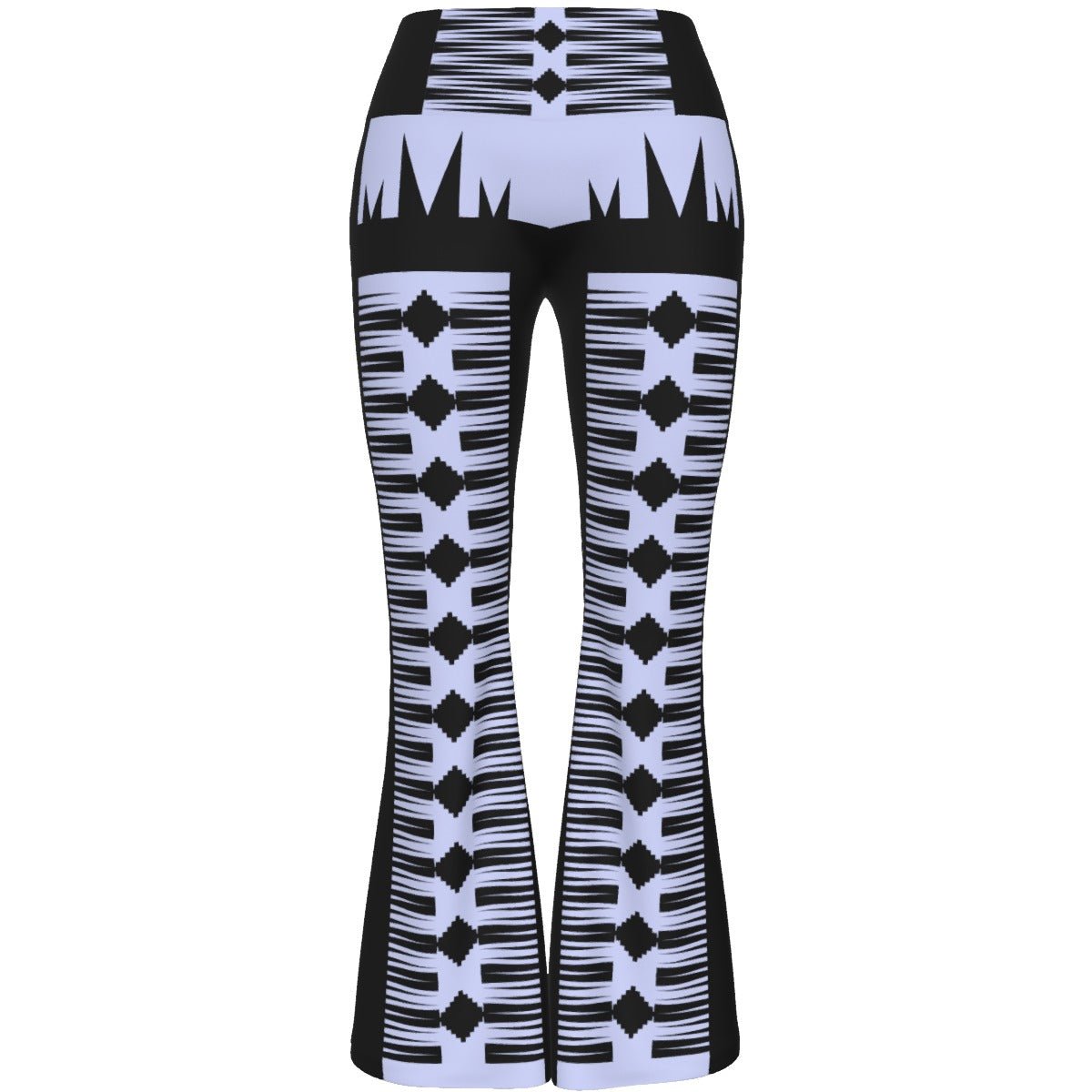 Tribal Artic Flower Flare Pants - Nikikw Designs