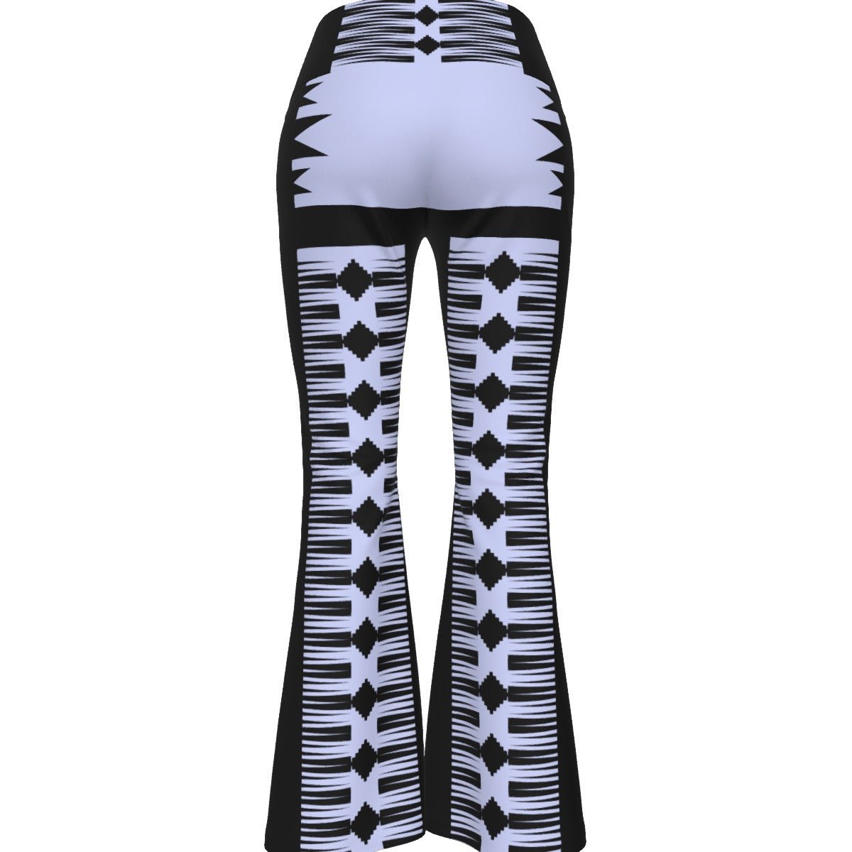 Tribal Artic Flower Flare Pants - Nikikw Designs