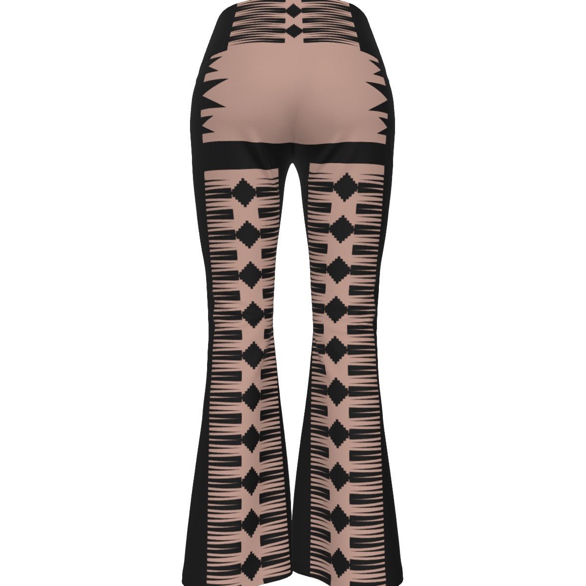 Tribal Buckskin Flare Pants - Nikikw Designs