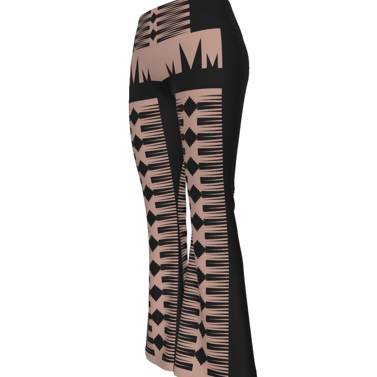 Tribal Buckskin Flare Pants - Nikikw Designs