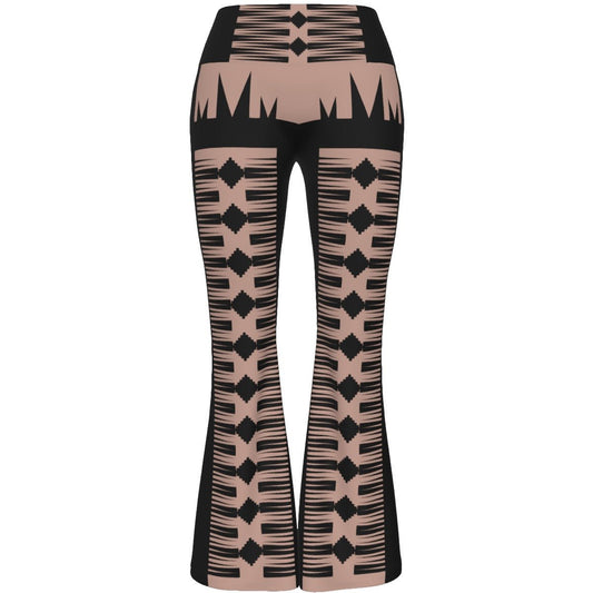 Tribal Buckskin Flare Pants - Nikikw Designs