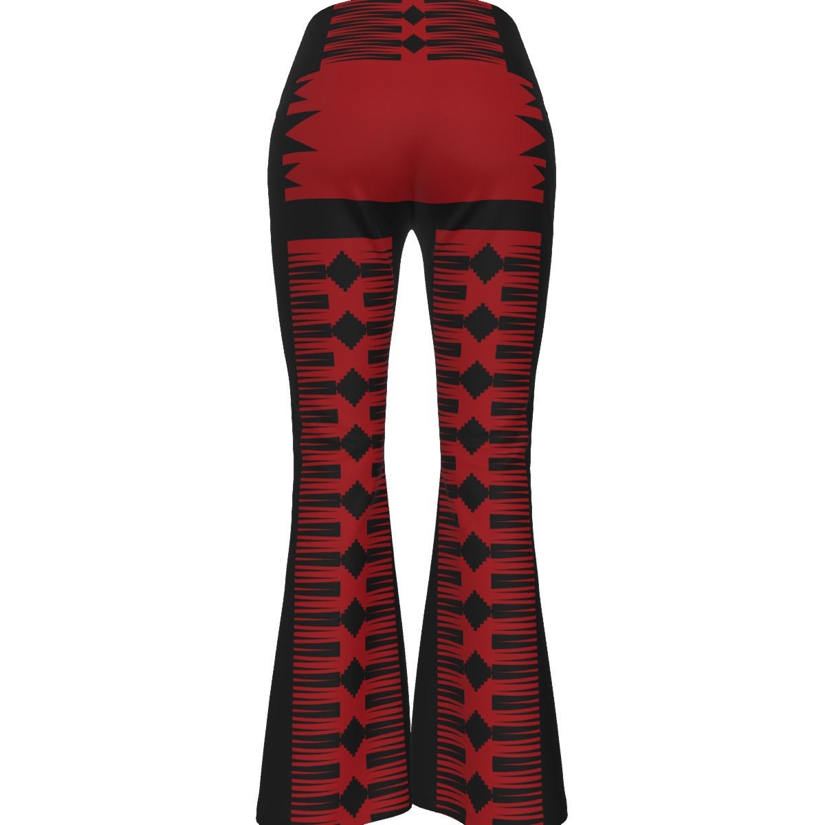 Tribal Red Flare Pants - Nikikw Designs