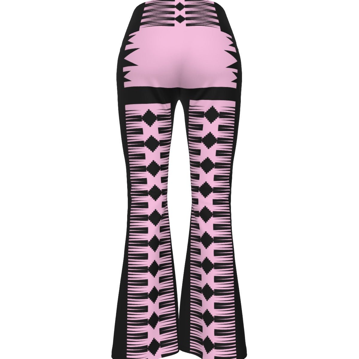 Tribal Wild Rose Flare Pants - Nikikw Designs