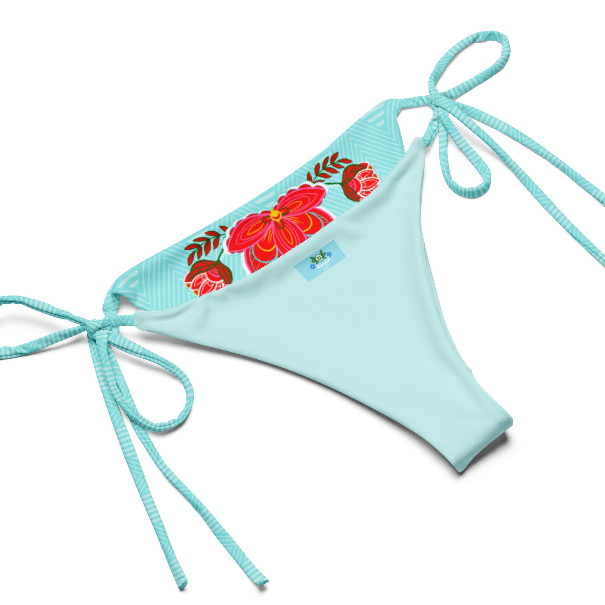 Tropical Baddie recycled string bikini - Nikikw Designs