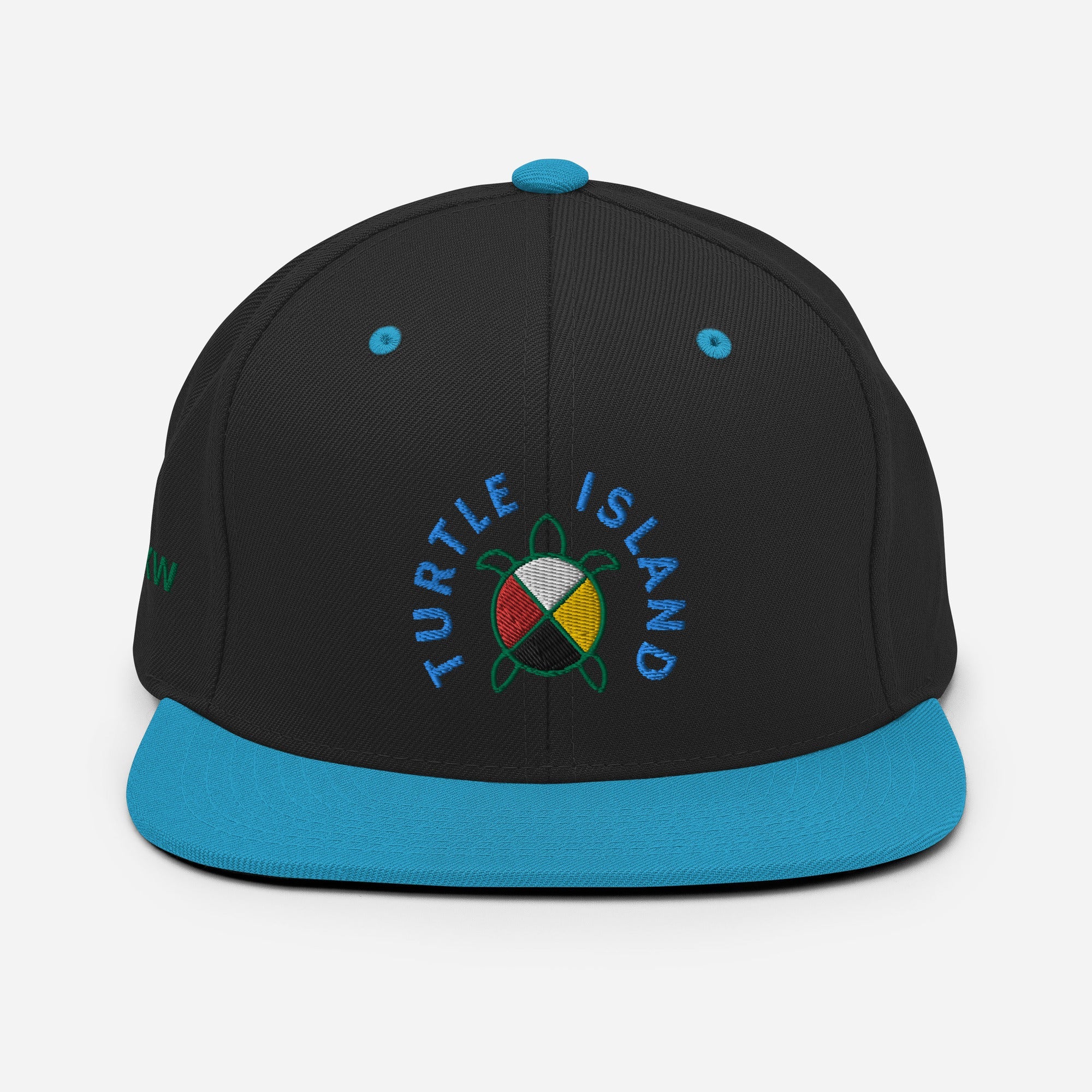 Turtle Island Snapback Hat – Nikikw Designs