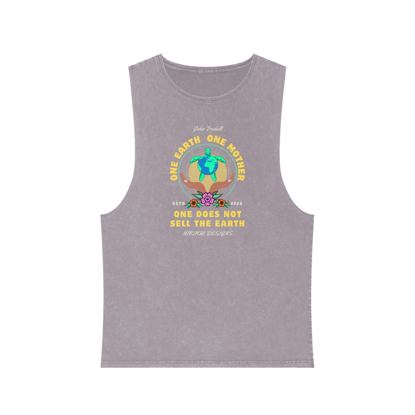 Turtle Island Stonewash Tank Top - Nikikw Designs