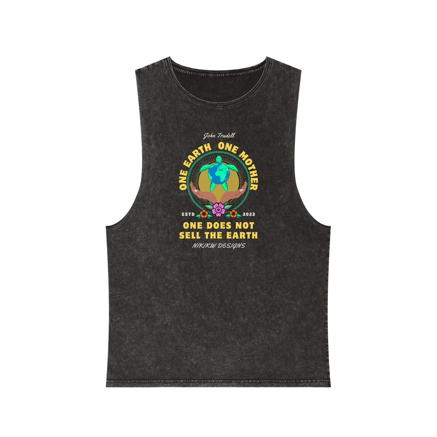 Turtle Island Stonewash Tank Top - Nikikw Designs