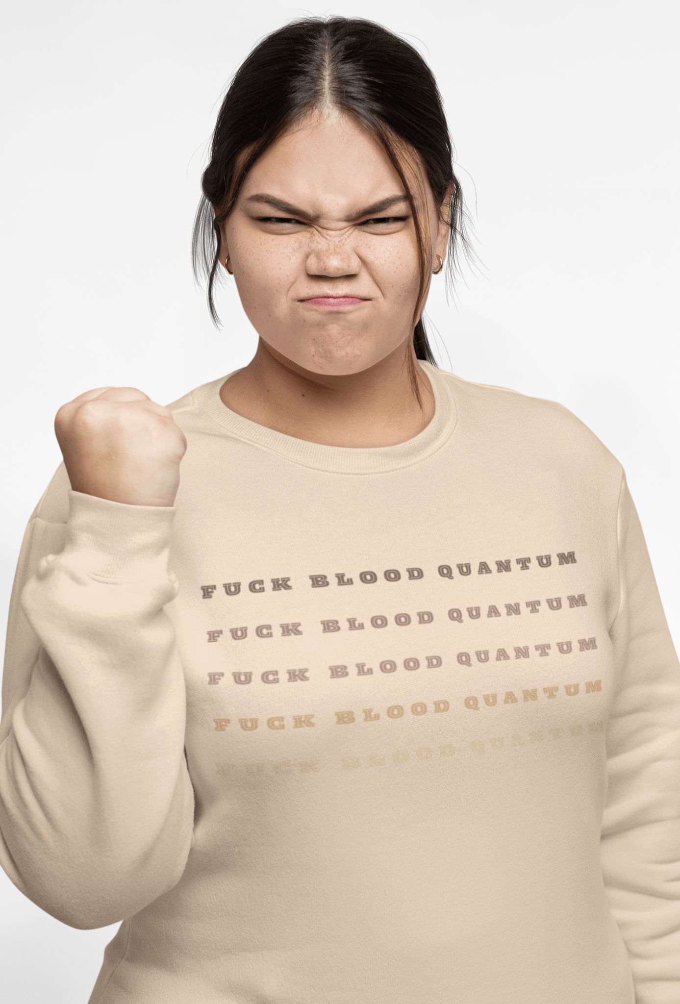 Unisex Blood Quantum Crewneck Sweatshirt - Nikikw Designs