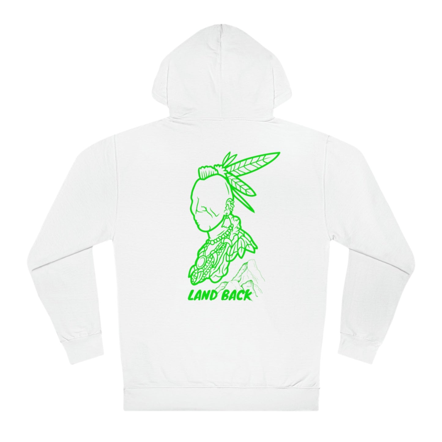 Unisex Hoodie Land Back - Nikikw Designs