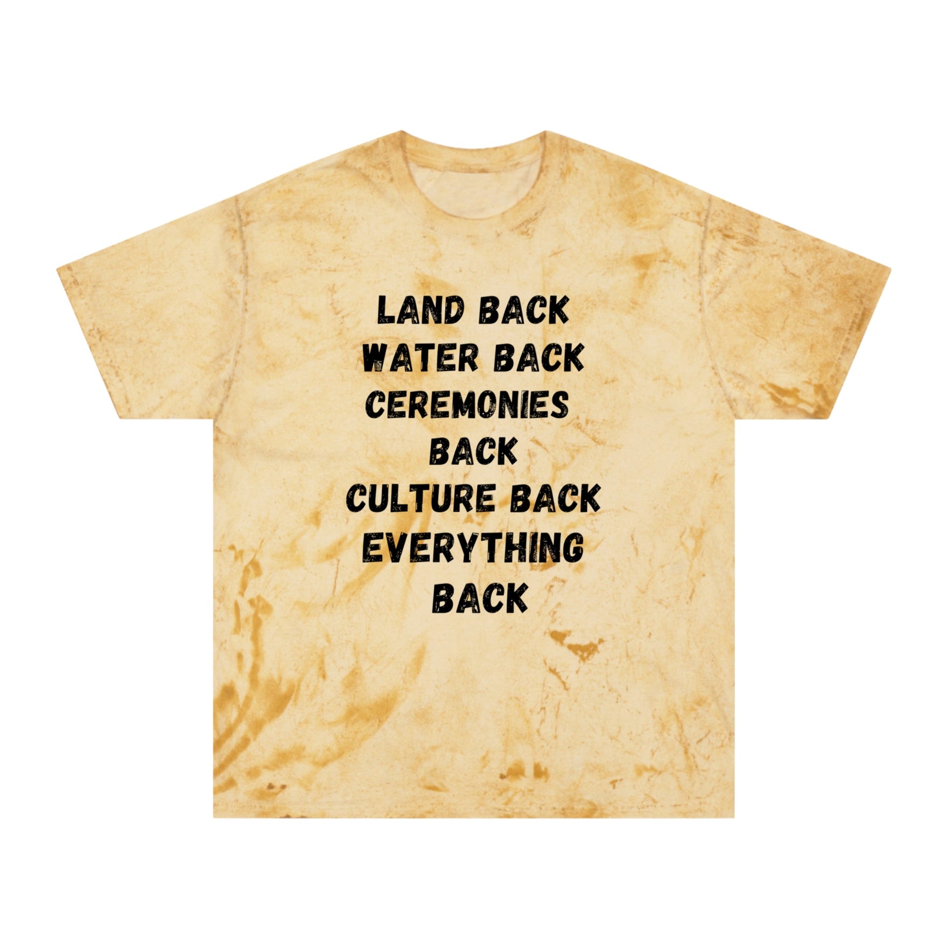 Unisex Land Back Color Blast T-Shirt - Nikikw Designs