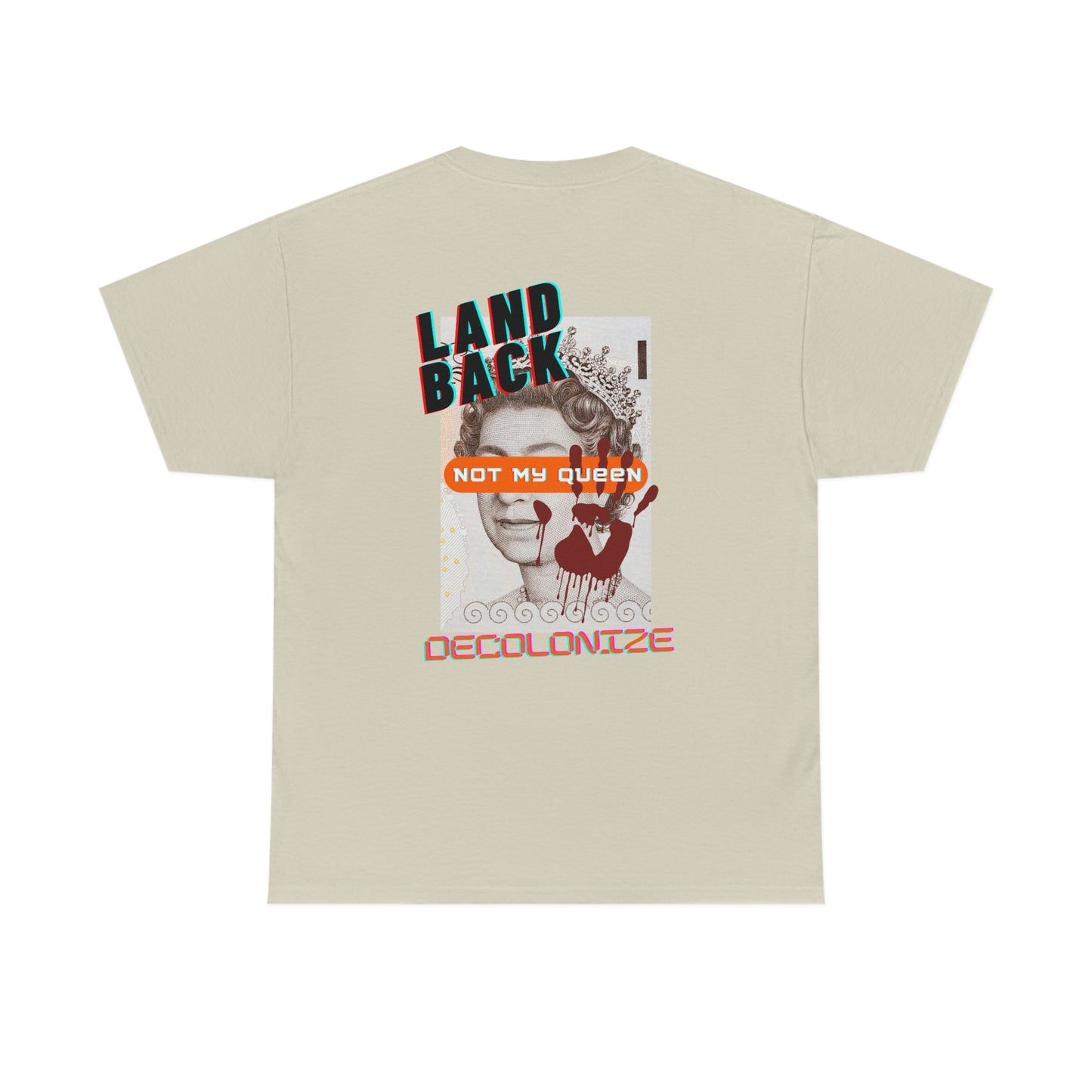 Unisex Land Back-Not My Queen T-shirt - Nikikw Designs