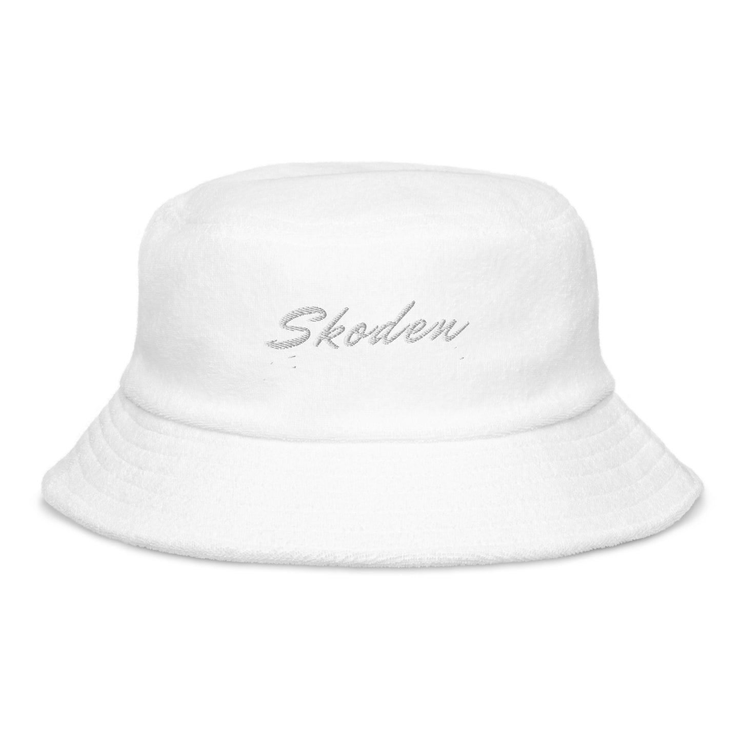 Skoden terry cloth bucket hat