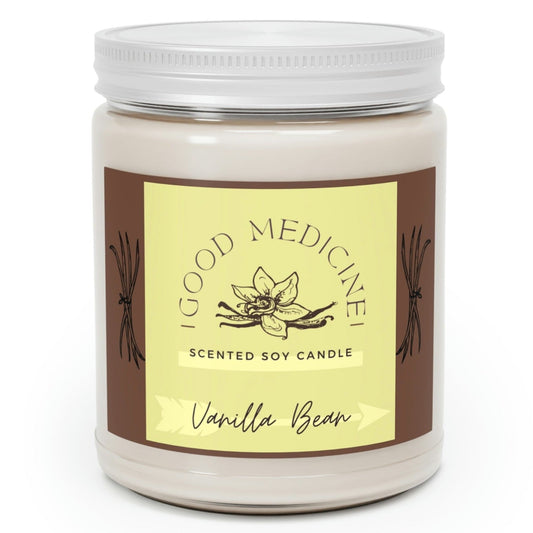 Vanilla Bean Scented Candles - Nikikw Designs