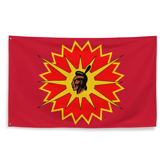 Warrior Flag Native Owned - Nikikw Designs