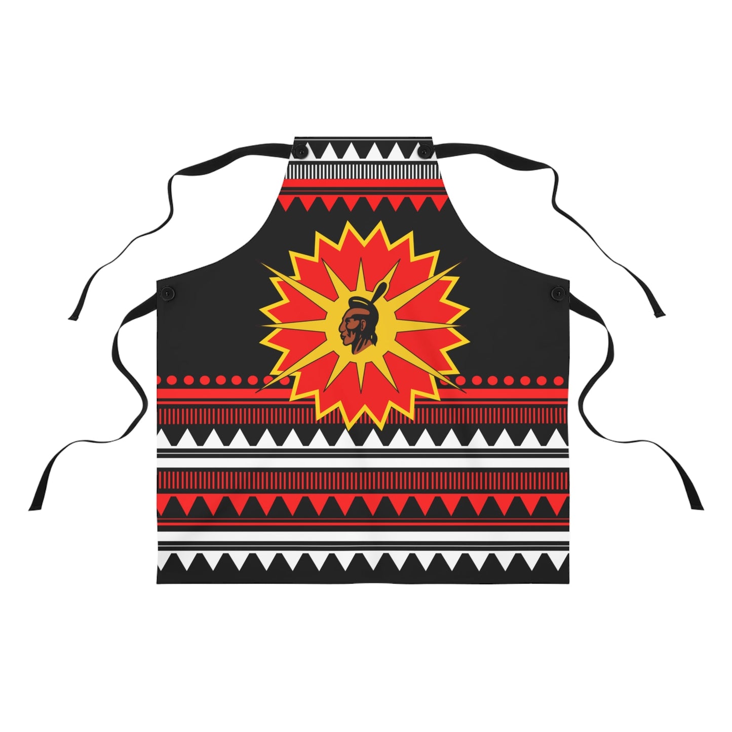 Warrior Native Indigenous Apron - Nikikw Designs