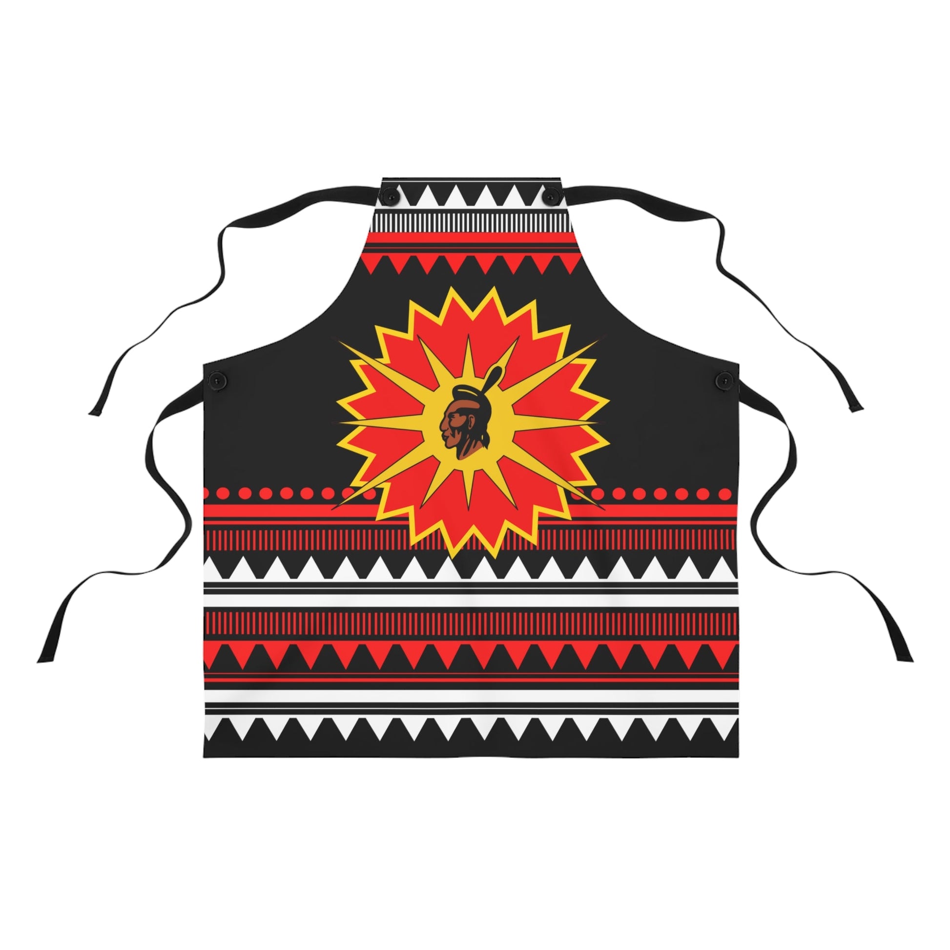 Warrior Native Indigenous Apron - Nikikw Designs