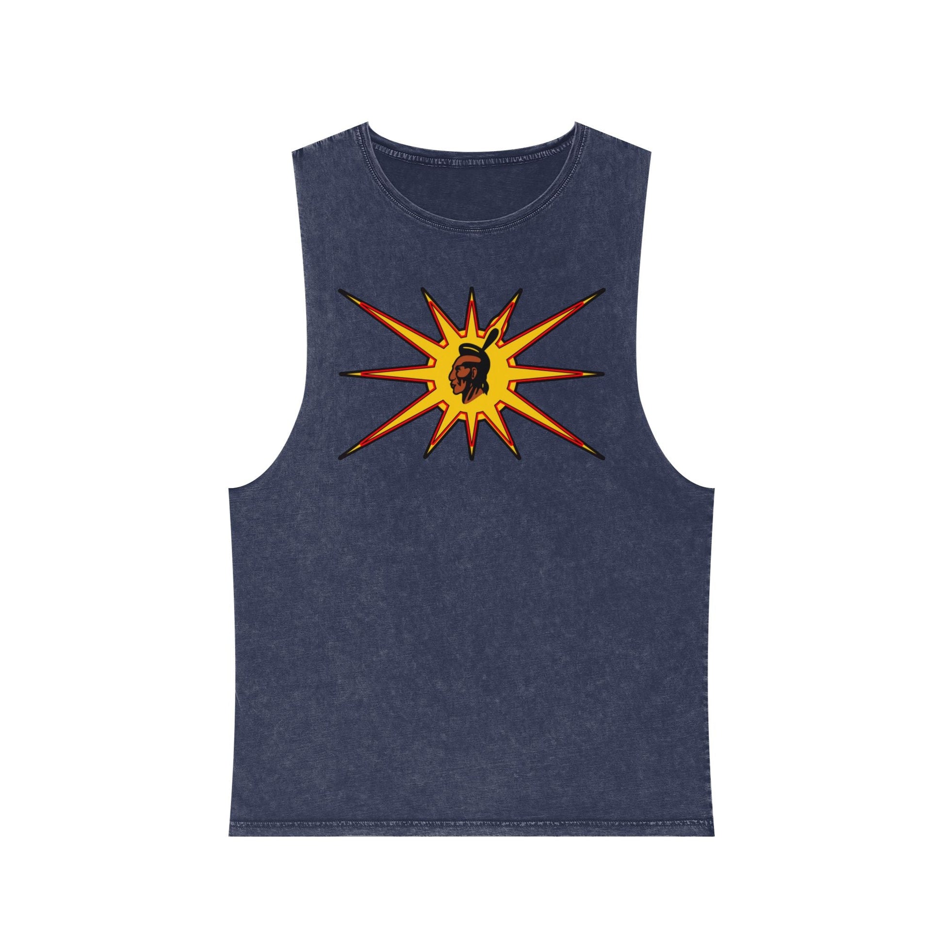 Warrior Stonewash Tank Top - Nikikw Designs