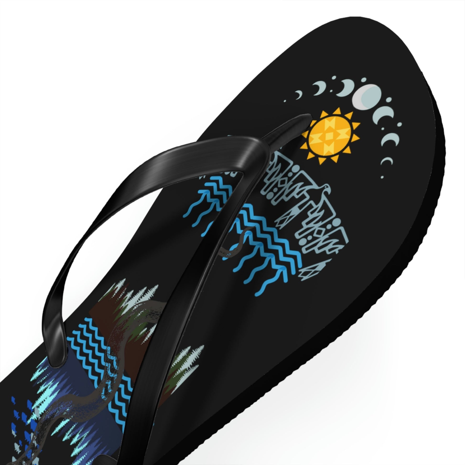 Water is Life Flip Flops - Nikikw Designs