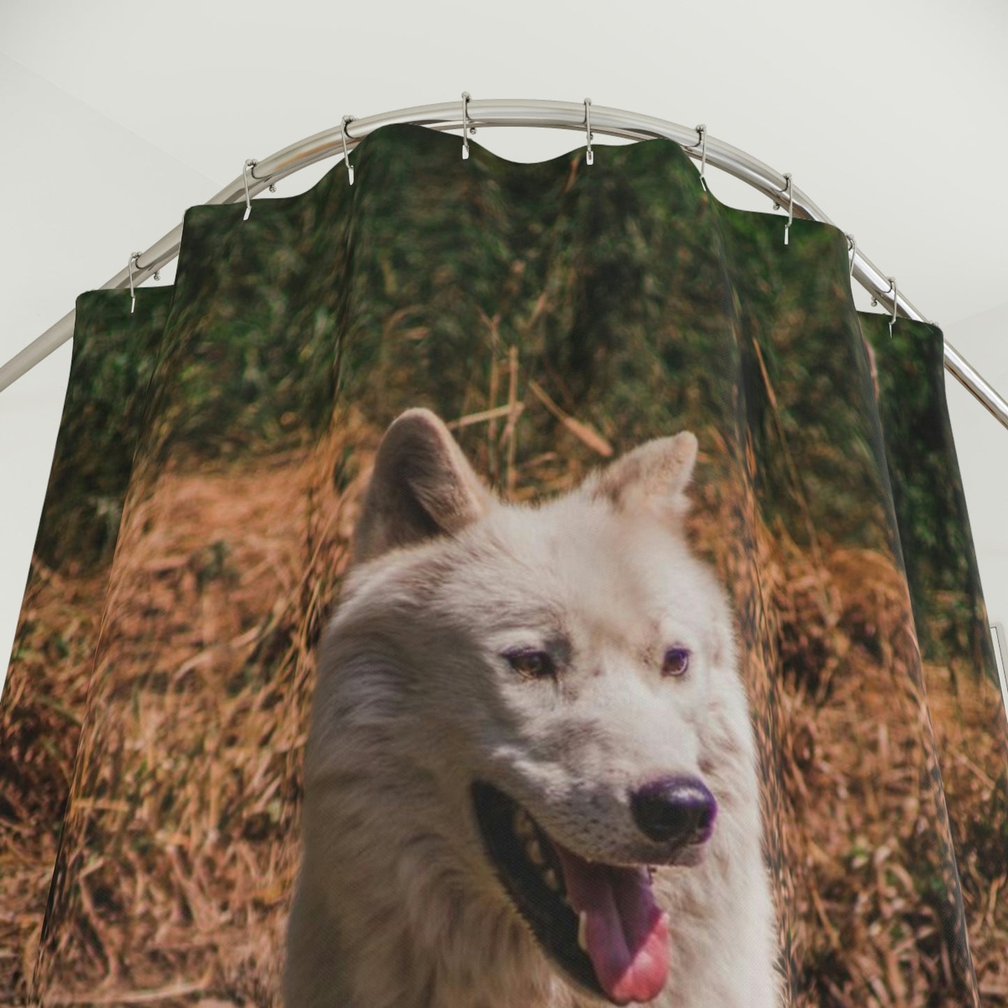 Wolf Shower Curtain - Nikikw Designs