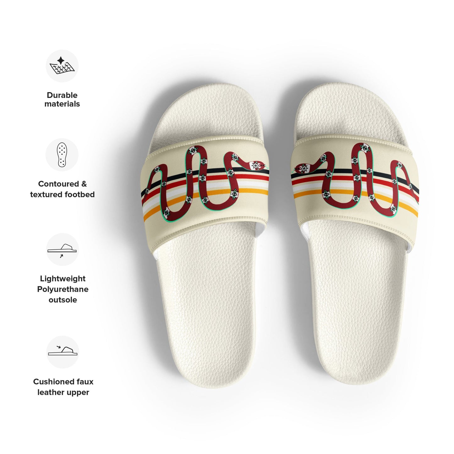 Women's ayâs slides - Nikikw Designs