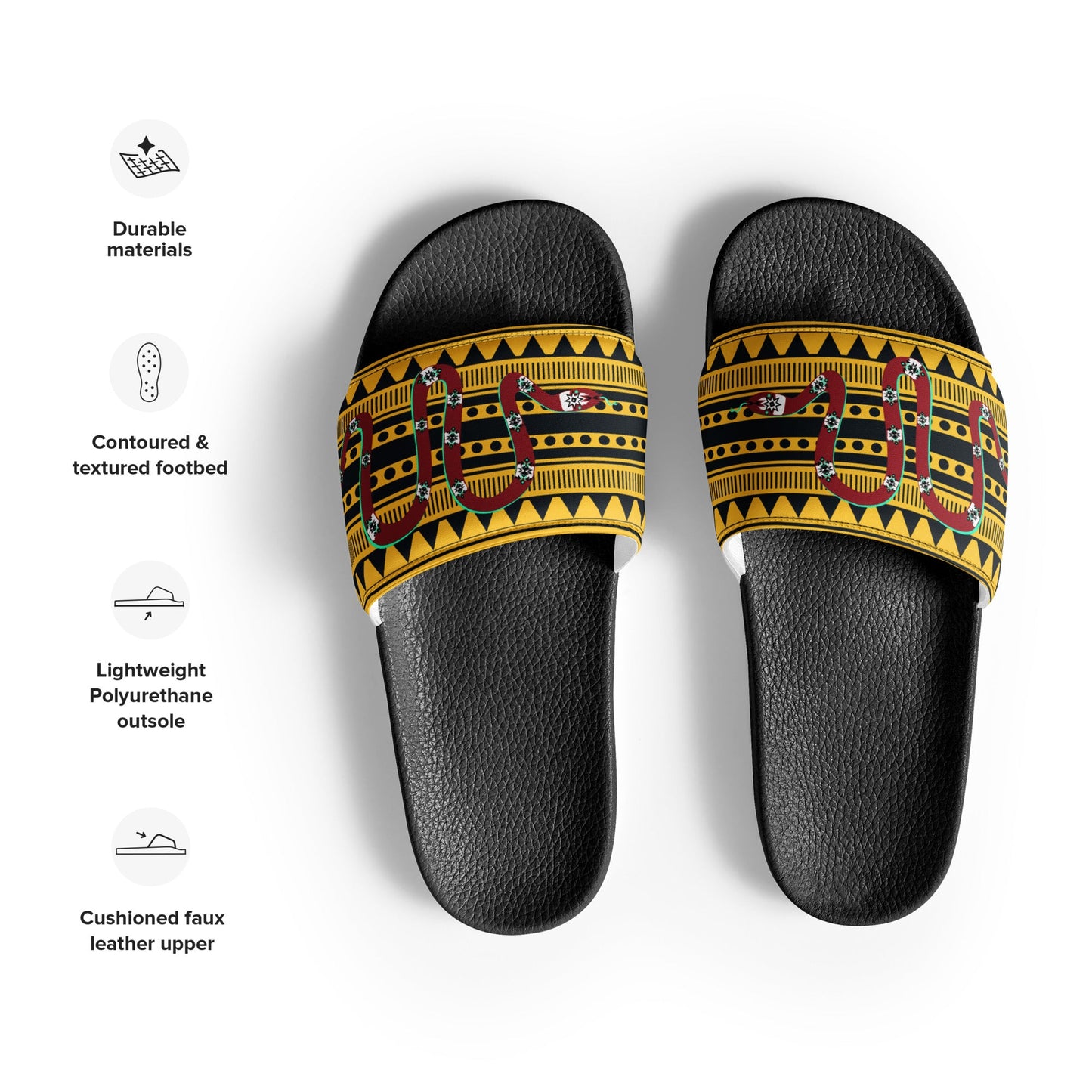 Women's ayâs slides - Nikikw Designs