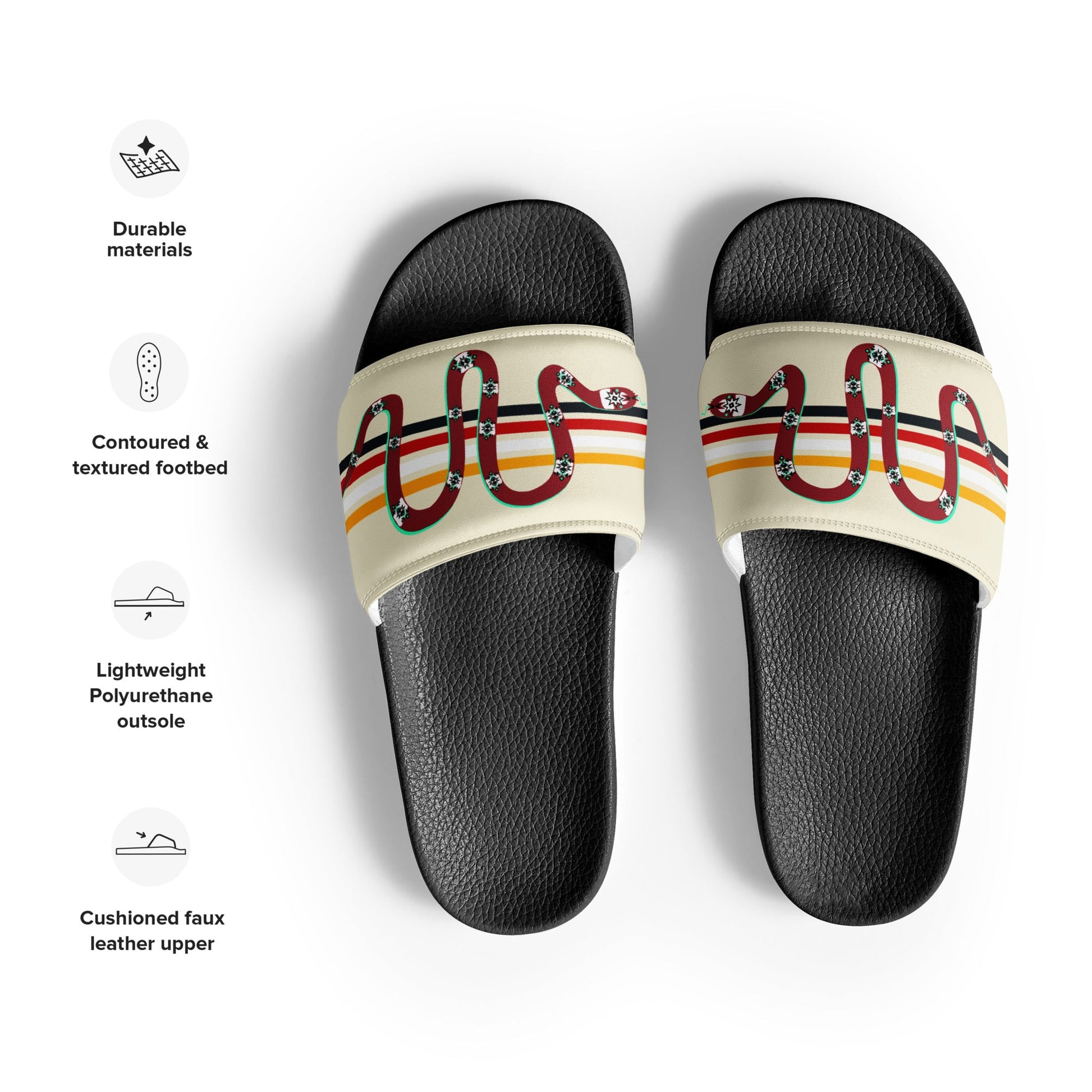 Women's ayâs slides - Nikikw Designs