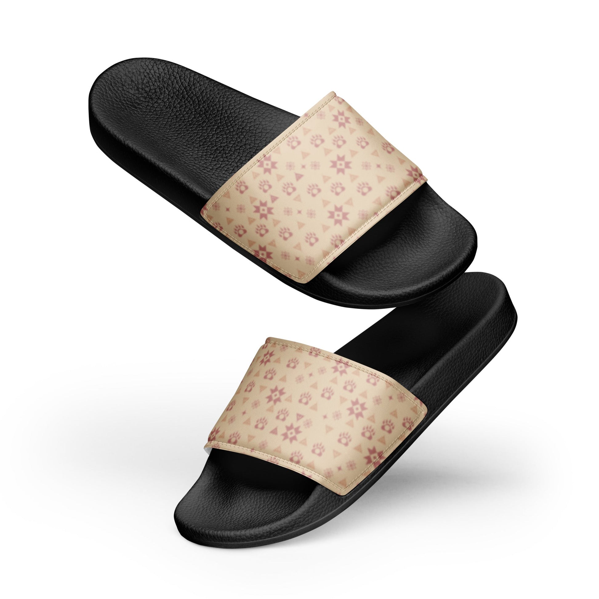 Women's Boujee Bear slides - Nikikw Designs