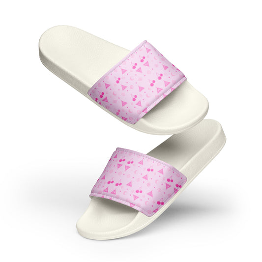 Women's Boujee Native Cherry slides - Nikikw Designs