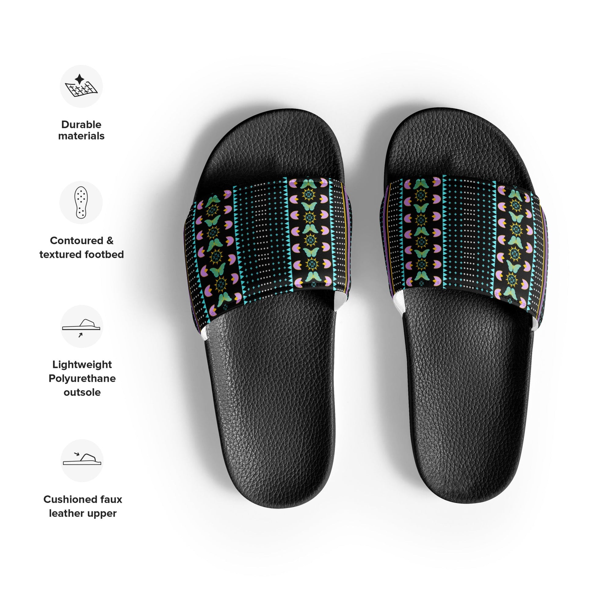 Women's Butterfly slides - Nikikw Designs