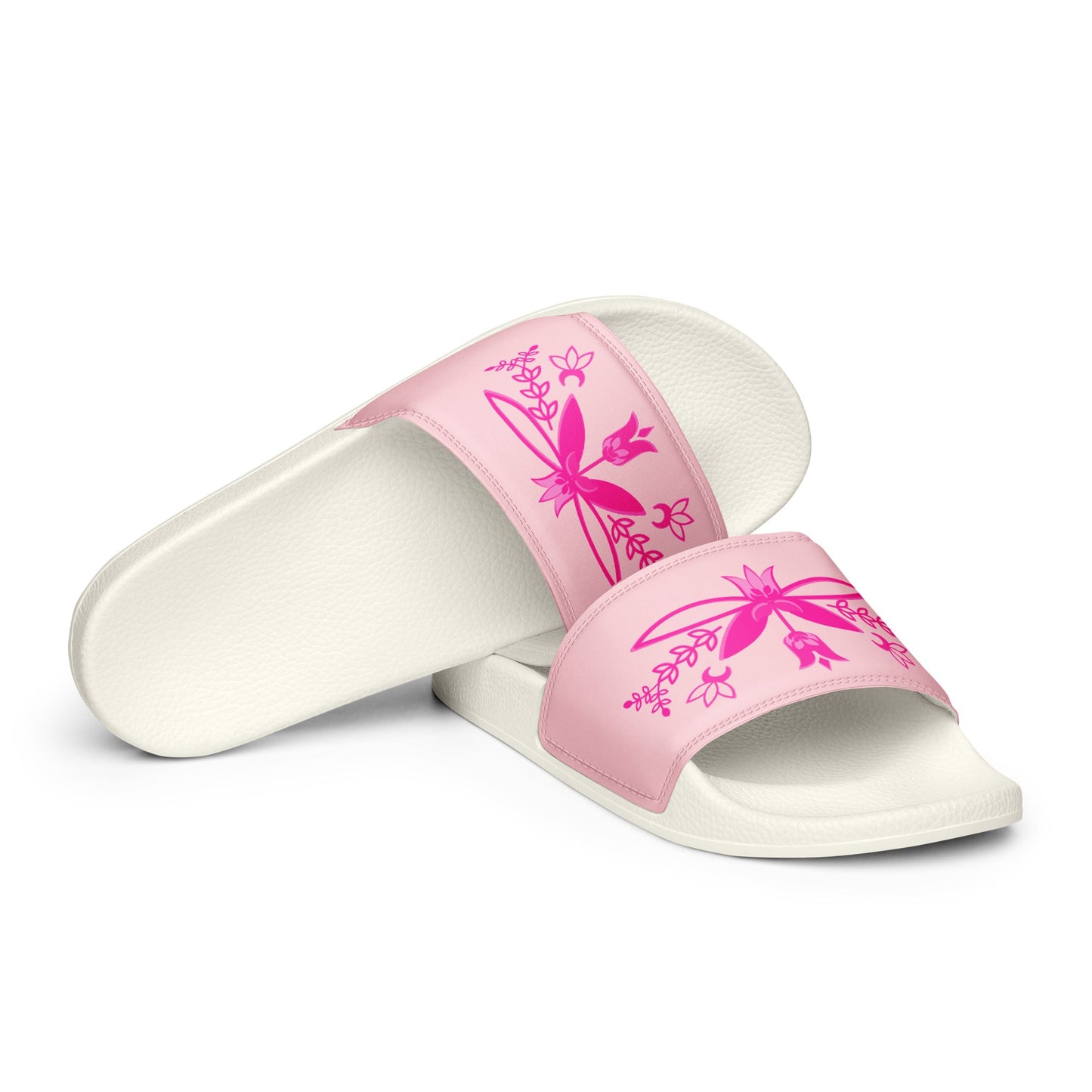 Women's Dainty Floral slides - Nikikw Designs