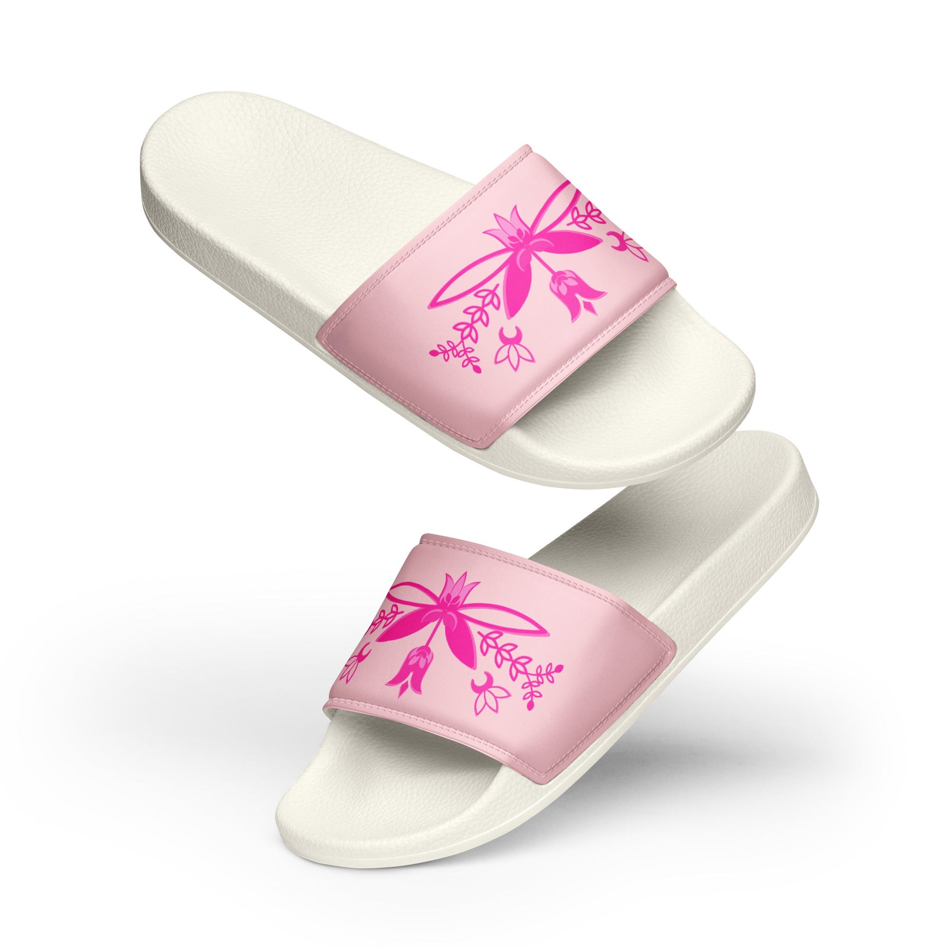 Women's Dainty Floral slides - Nikikw Designs