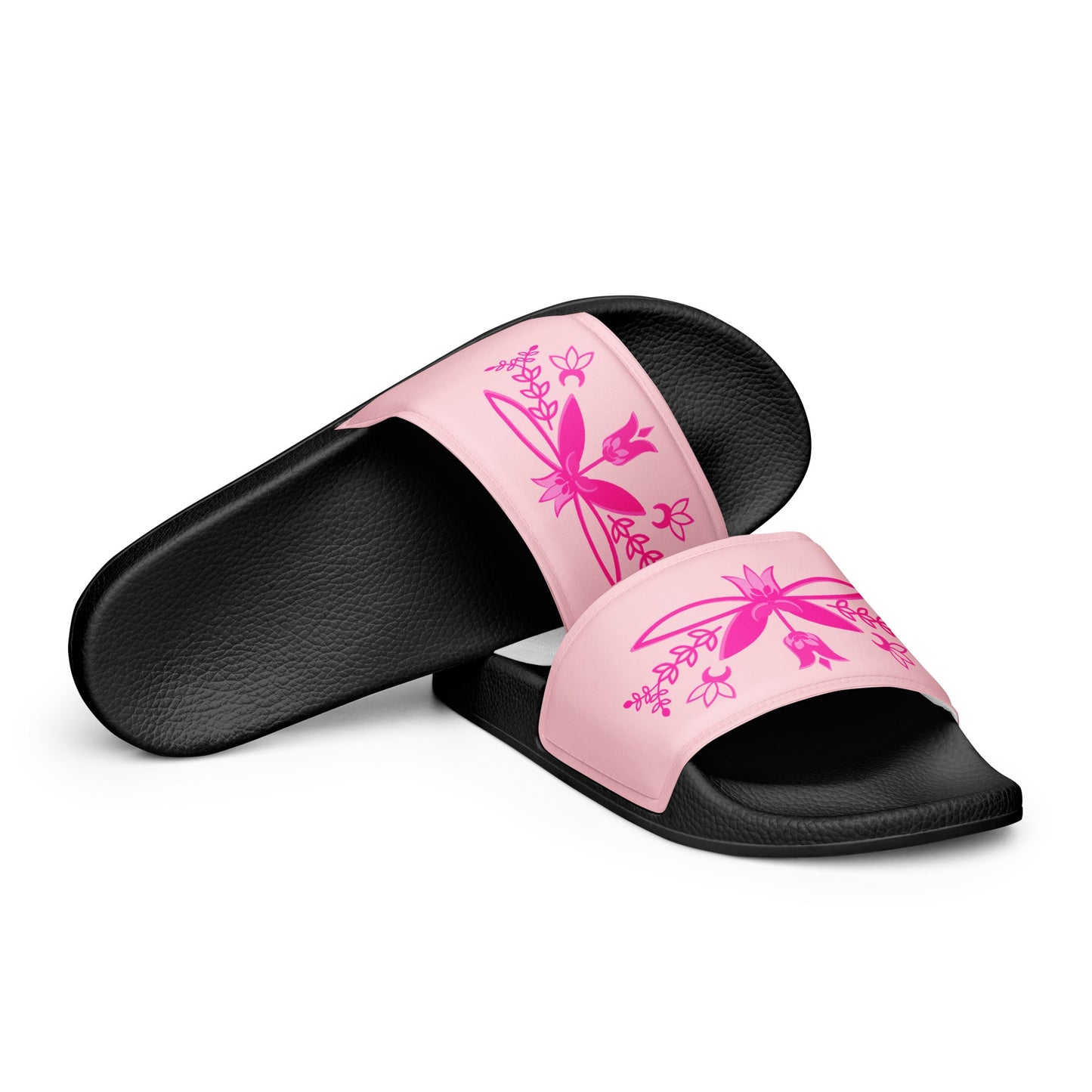 Women's Dainty Floral slides - Nikikw Designs