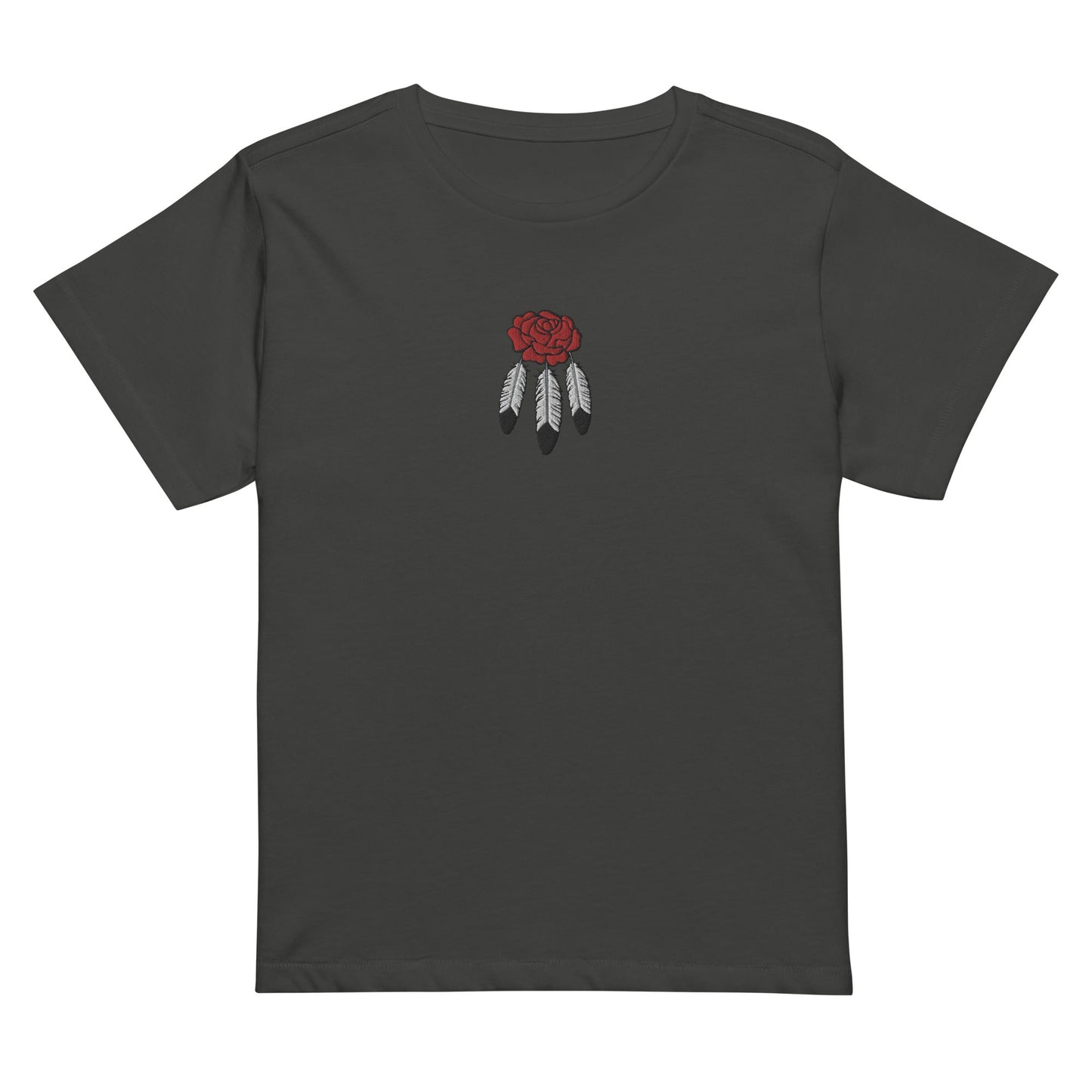 Women’s high-waisted t-shirt - Nikikw Designs