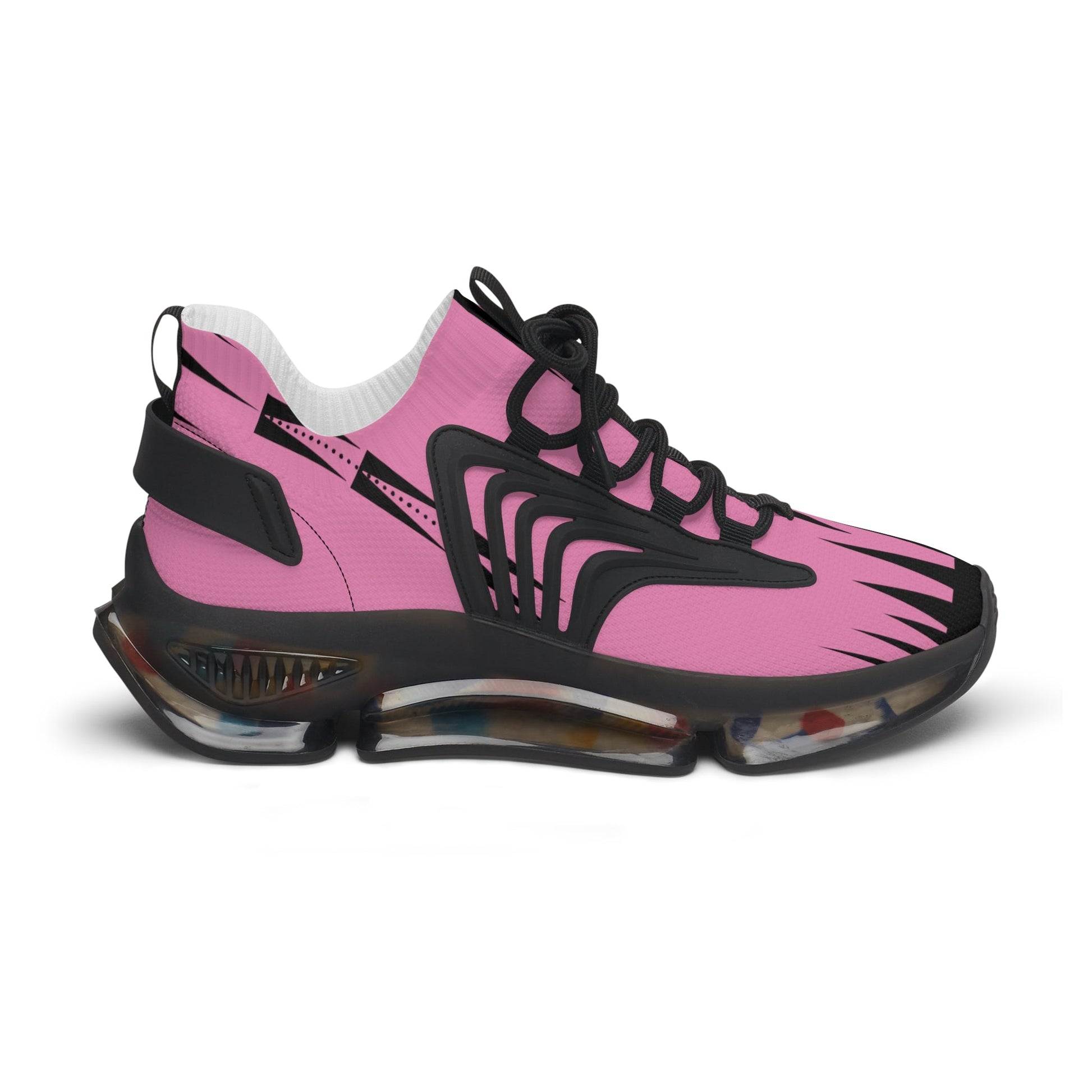 Women's Native Pink Mesh Sneakers - Nikikw Designs