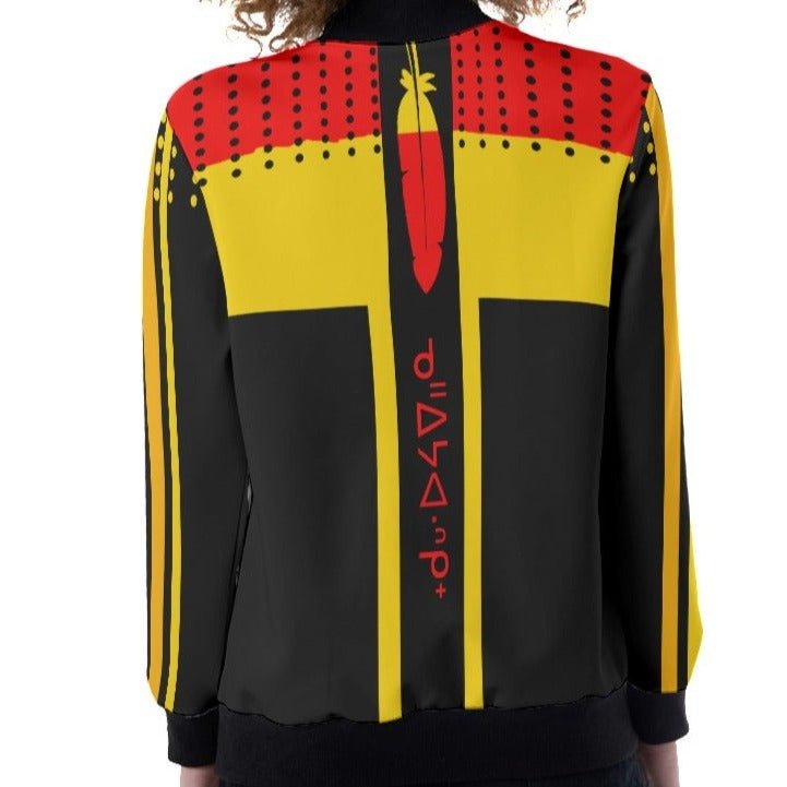 Women's Native Street Style Collar Jacket - Nikikw Designs