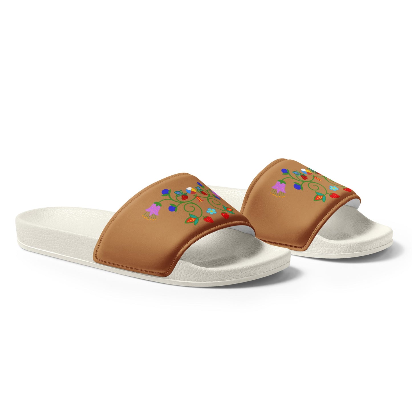 Women's Nêhiyaw slides - Nikikw Designs