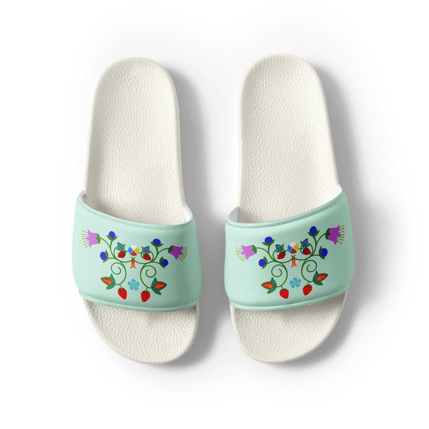 Women's Nêhiyaw slides - Nikikw Designs