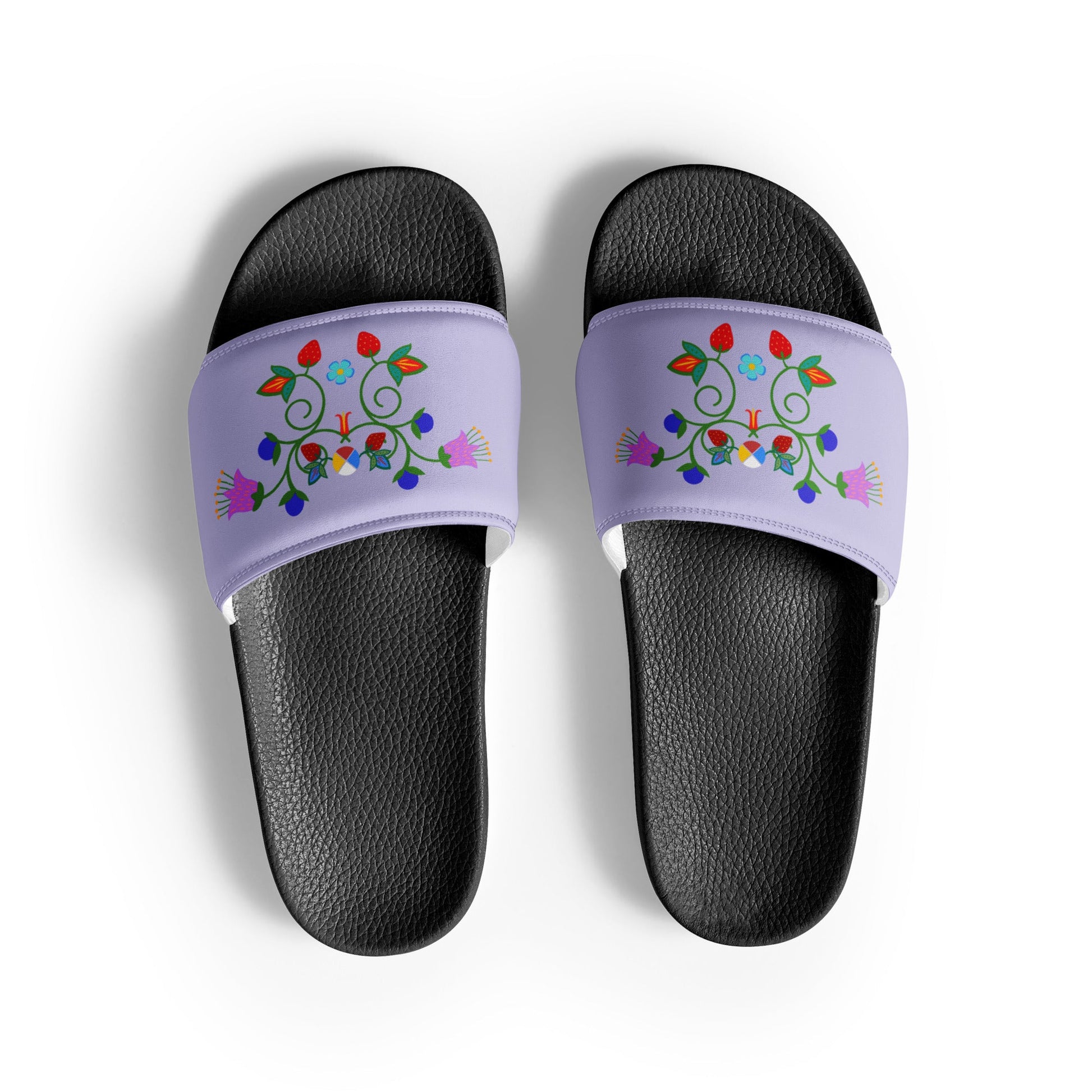 Women's Nêhiyaw slides - Nikikw Designs