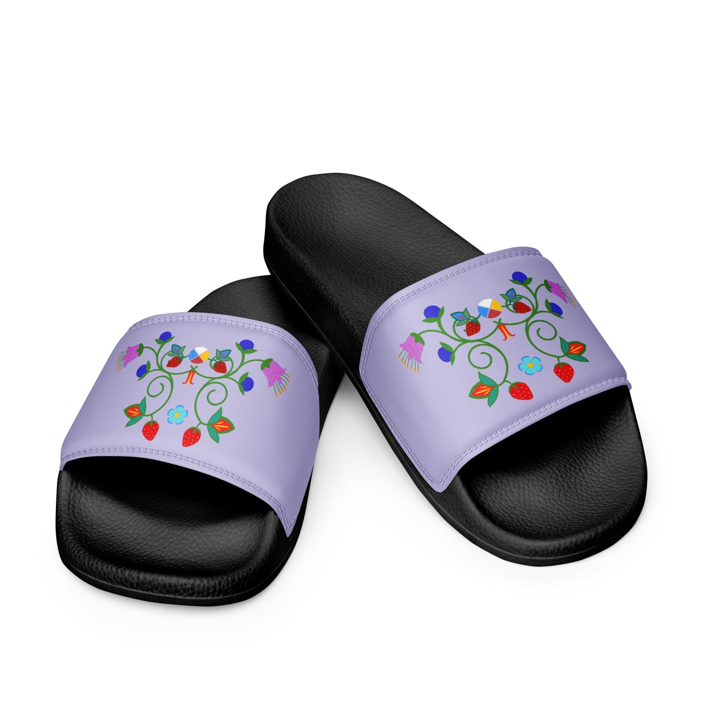 Women's Nêhiyaw slides - Nikikw Designs