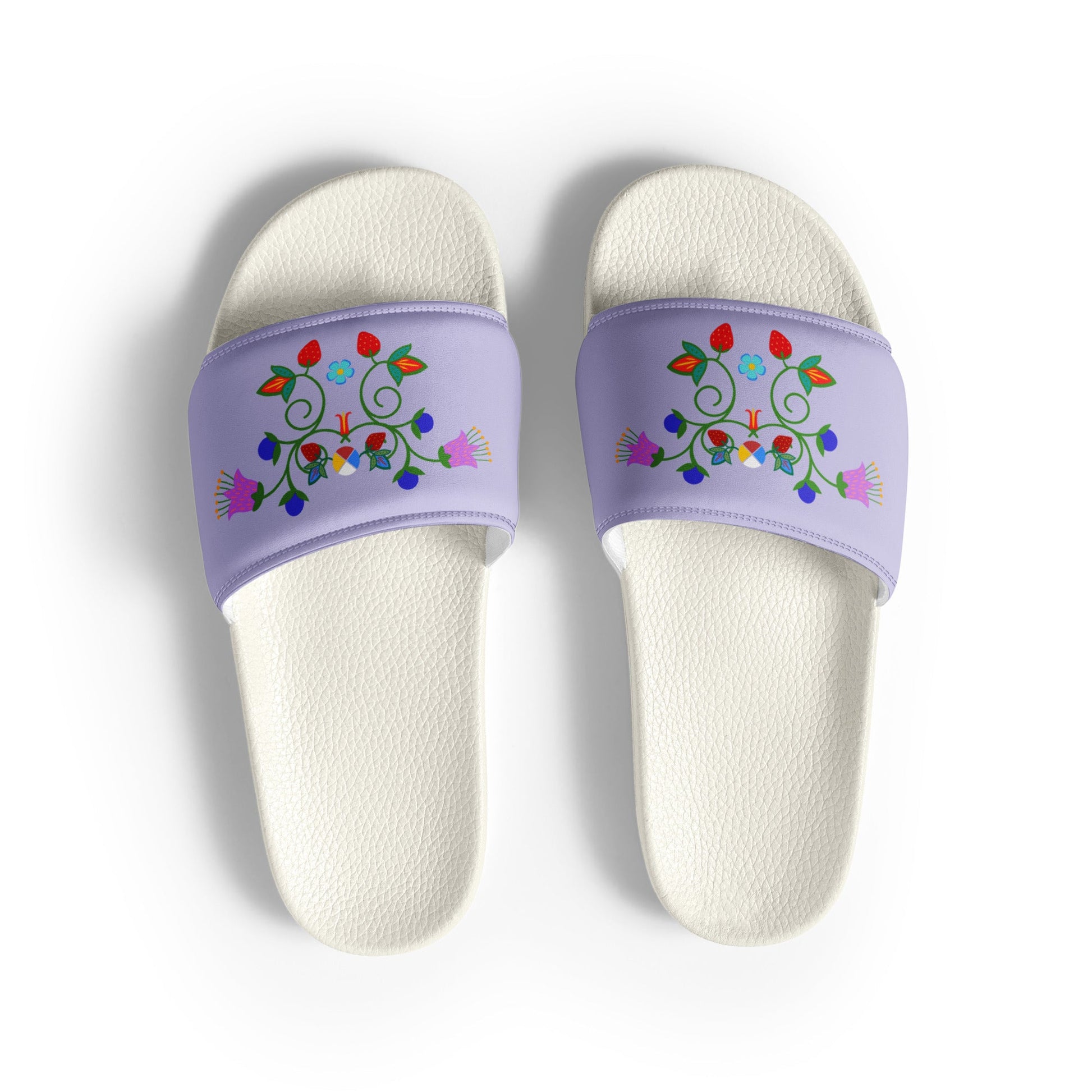 Women's Nêhiyaw slides - Nikikw Designs