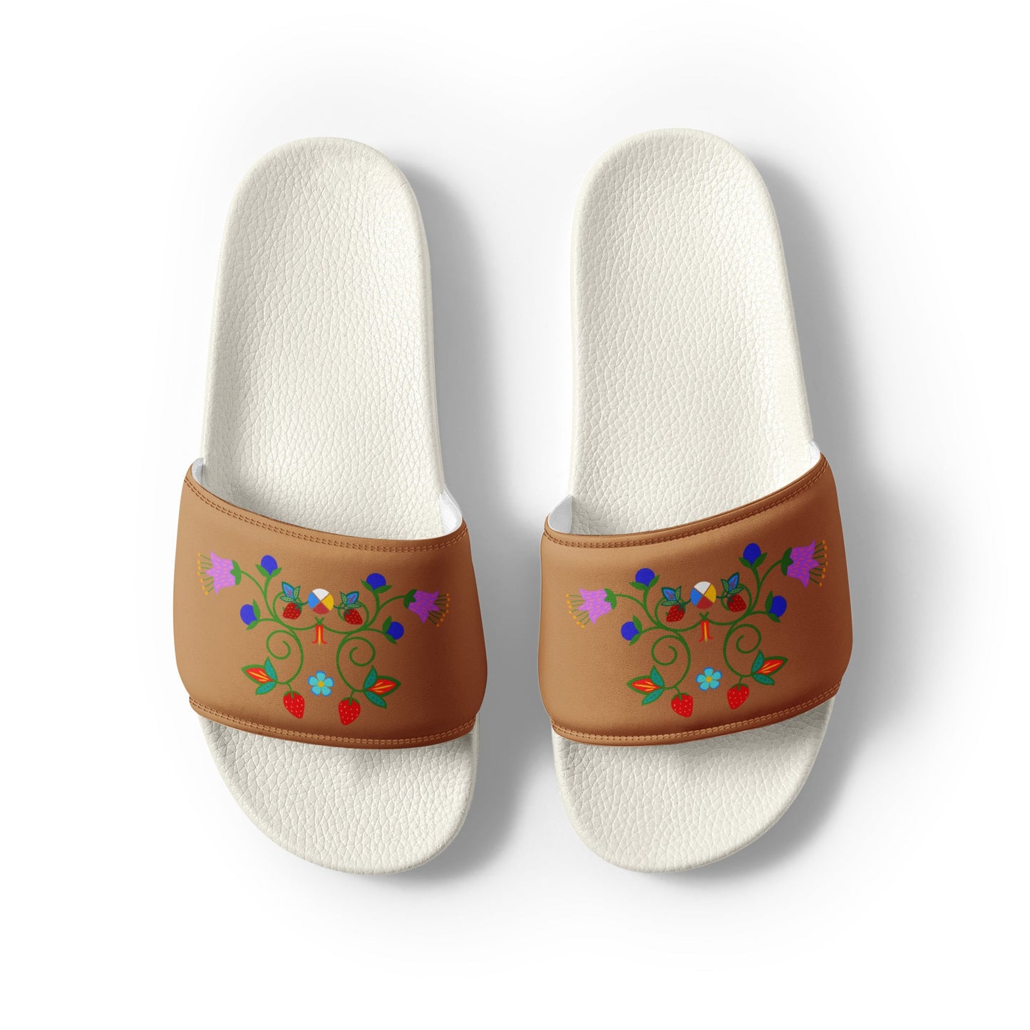 Women's Nêhiyaw slides - Nikikw Designs