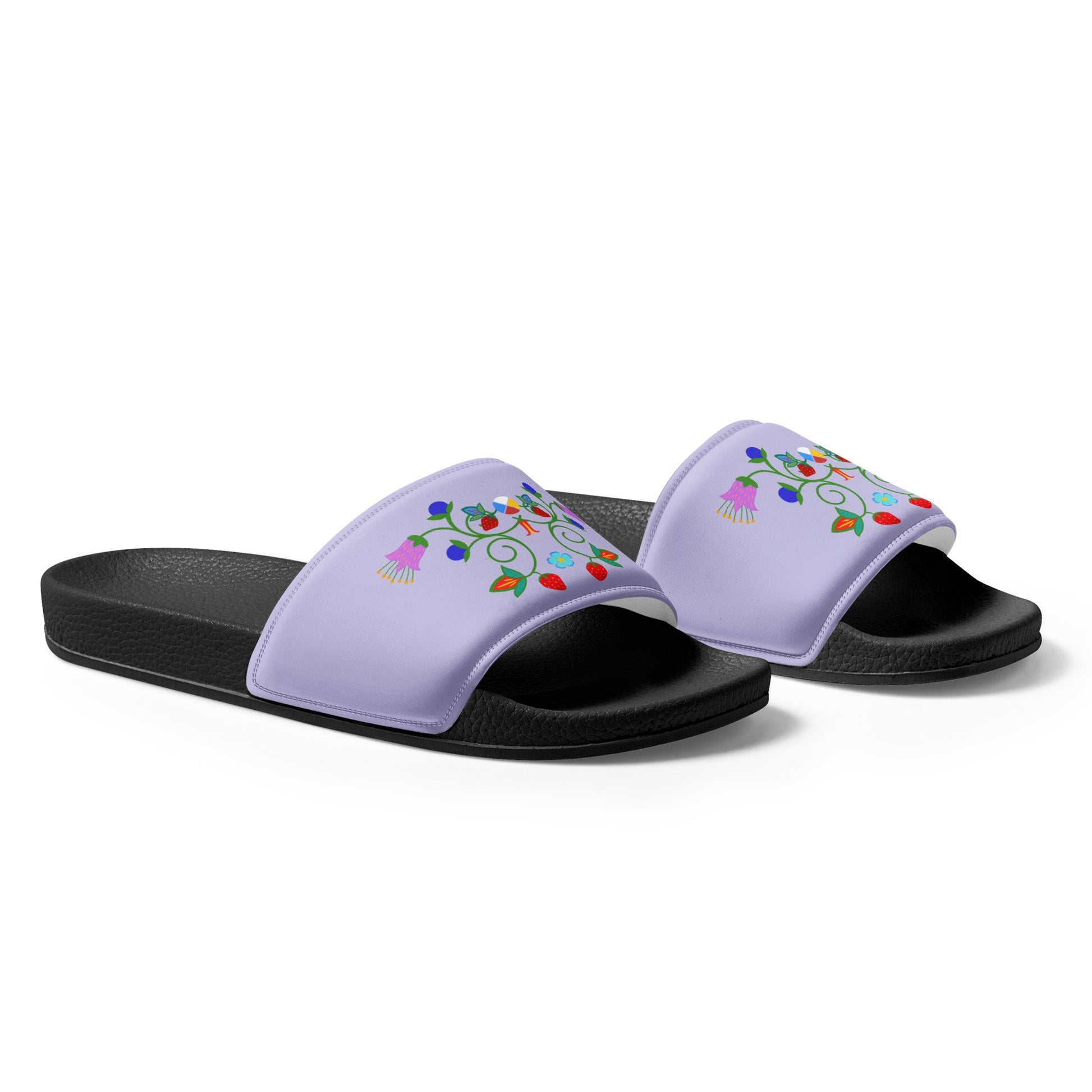 Women's Nêhiyaw slides - Nikikw Designs