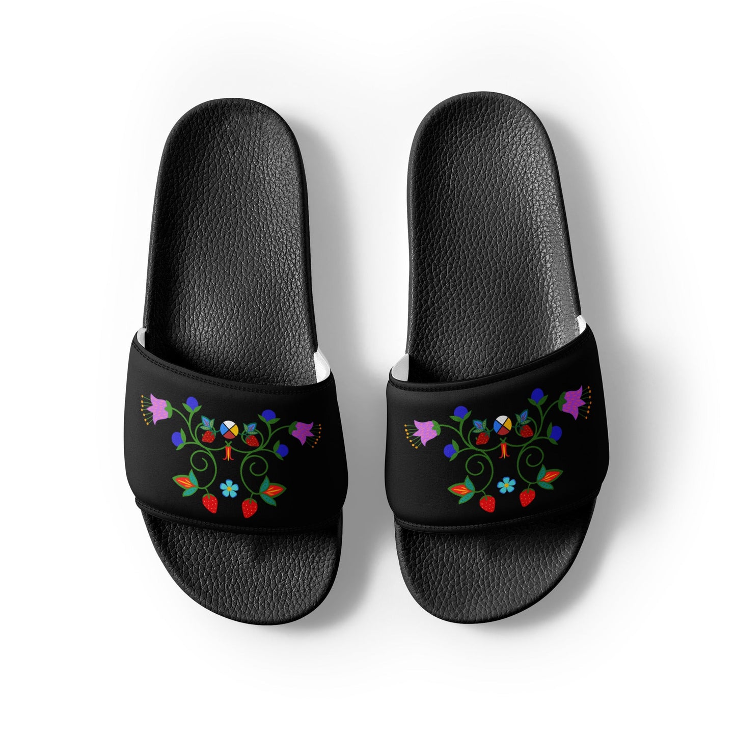 Women's Nêhiyaw slides - Nikikw Designs