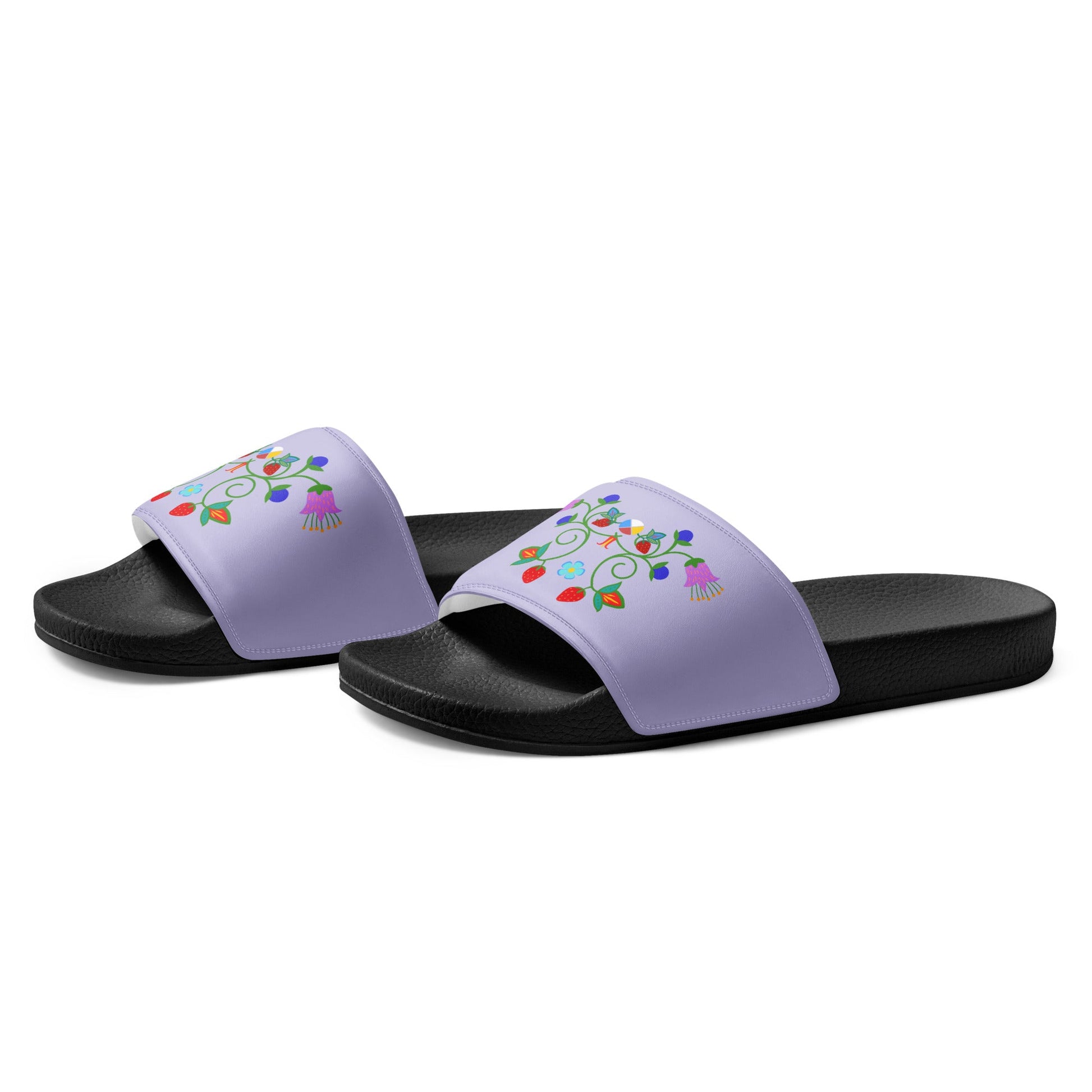 Women's Nêhiyaw slides - Nikikw Designs